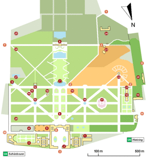Archivo:Palace and Gardens of Schönbrunn rough map 2008