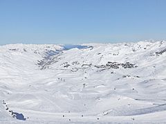 Panoramique Val Thorens, hiver 2016