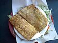 Patacon con queso