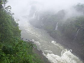 Archivo:Río Iguazú desde el sendero brasileño