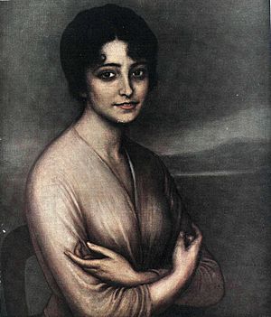 Archivo:Retrato de la señorita Julia Pachelo, por Julio Romero de Torres, La Esfera, 02-09-1916 (cropped)