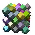 Rhombic dodecahedra