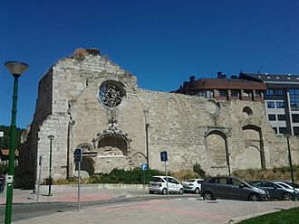 Archivo:Ruinas del monasterio de San Francisco de Burgos 1