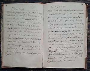 Archivo:Runebergsbakelse i Fredrika Runeberg receptbok, 1850-talet