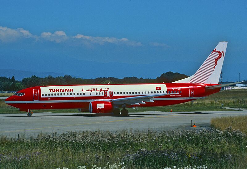 Tunisair Boeing 737-800; OY-SEI, July 2001 CSN (5288363793)