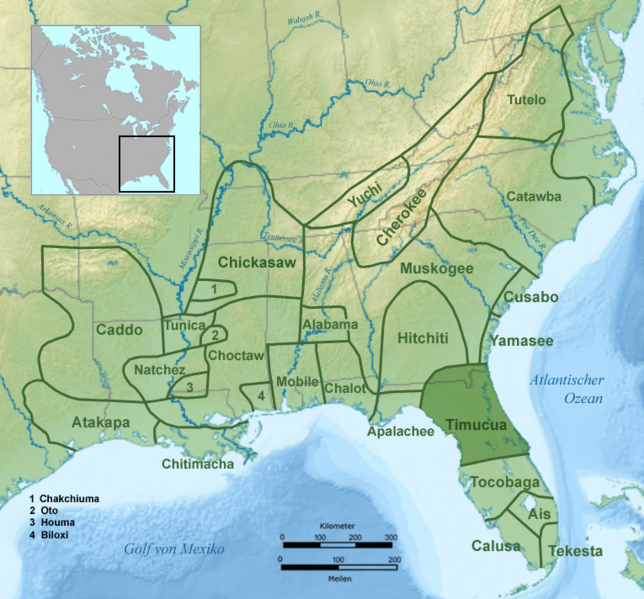 USA Südosten-Timucua