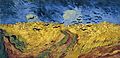 Van Gogh, Wheatfield with crows