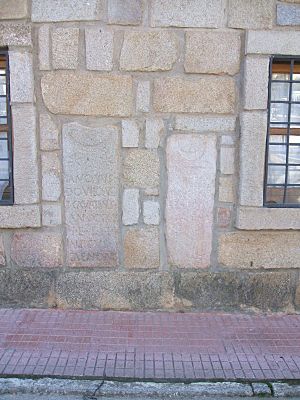Archivo:Villanueva de la Sierra estelas romanas