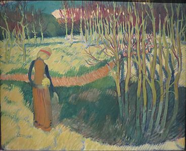 'Motif Romanesque' by Maurice Denis, 1890, LACMA