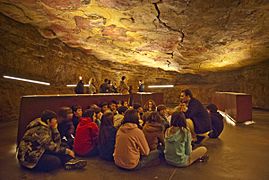 Altamira-barlang belseje, nyílvános kamra