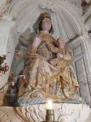 Archivo:Andra Mari, Iglesia de Nuestra Señora de la Peña, Faido