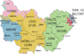 Bourgogne-Franche-Comté et provinces