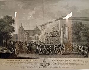 Archivo:Carro fúnebre de Daoiz y Velarde (1814)