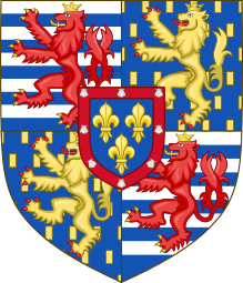 Archivo:CoA Grand Duke of Luxembourg 2000- (shield for greater arms)