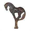 Cult of Heavenly horse bronze horse ancient finial Bucephalus Ancient Akhal Teke