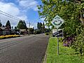 East Minnehaha neighborhood, Minnehaha, Washington, NE 40th Avenue entrance, May 2022
