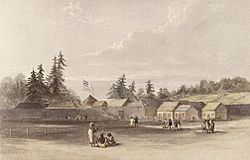 Archivo:Fort Vancouver 1845