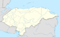 Honduras location map