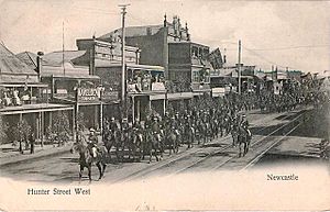 Archivo:Hunter St West, Newcastle, 1908