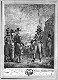Archivo:Le général Toussaint Louverture reçevant un général anglais