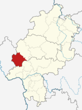 Locator map LM in Hesse.svg