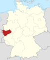 Locator map RB K in Germany