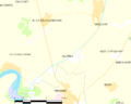 Map commune FR insee code 80017