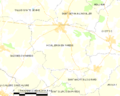 Map commune FR insee code 85154