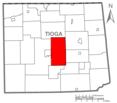 Map of Tioga County Pennsylvania Highlighting Charleston Township.PNG