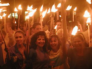 Archivo:Marcha de las antorchas Quivicán