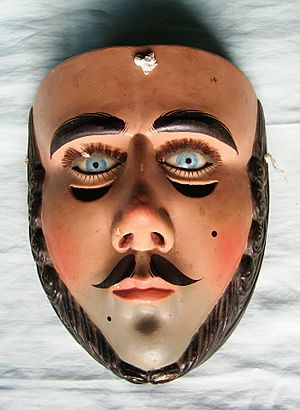 Archivo:Mascara de Parachico antigua
