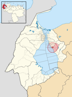 Parroquia Alonso de Ojeda - Municipio Lagunillas - Zulia - Venezuela.svg