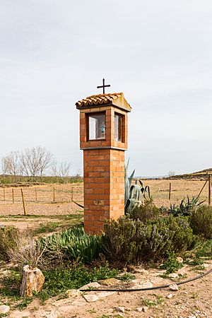 Archivo:Peirón de San Huberto, Calatorao, Zaragoza, España, 2018-04-05, DD 46