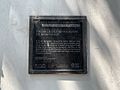 Placa recordando la Batalla de Monterrey al costado del edificio perteneciente al antiguo Palacio de gobierno de Nuevo León