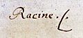 Racine signature 29933