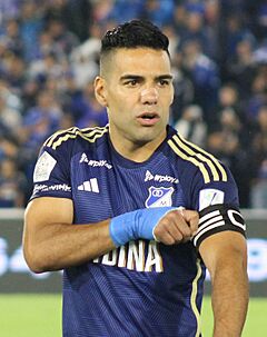 Archivo:Radamel Falcao García en Millonarios