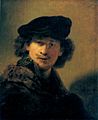 Rembrandt - Auto-retrato, 1634 - Gemäldegalerie, Berlin