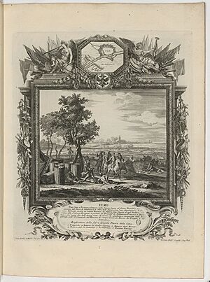 Repraesentatio Belli ob successionem in Regno Hispanico auspiciis Trium Potentiis Invictiis et Gloriosiis Caesarum Leopoldi I, Josephi I et Caroli VI - estampe - Paulus Decker Archit. invent. et delin.... - btv1b525141152 (017 of 124).jpg