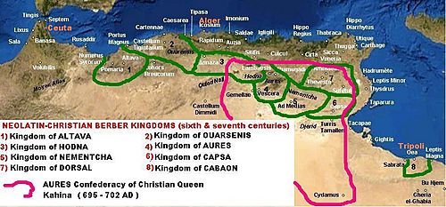 Archivo:Romano-moorish kingdoms