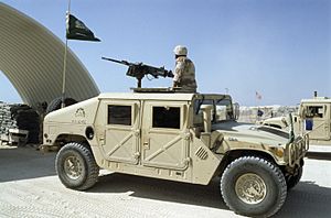 Archivo:Saudi Arabian Humvee
