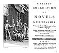 Select Collection Novels 1722