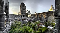 Archivo:Templo de Sn Andrés Apóstol, Mixquic.