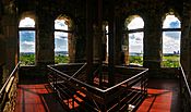 Torre de la Catedral Panamá Viejo desde adentro
