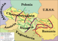 WWII Southern Central Europe 1944-1945-es