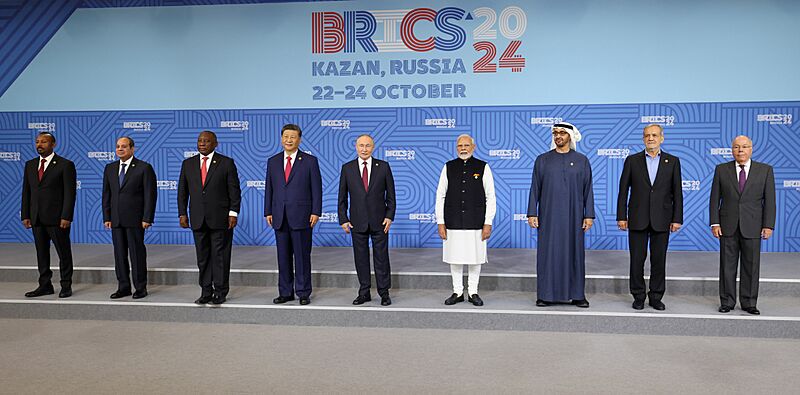 16th BRICS Summit family photograph (2024)