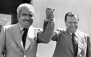 Archivo:1978. Luis Herrera Campíns y Rafael Caldera