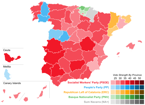 April 2019 Spanish election - Results.svg