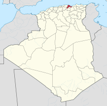 Béjaïa in Algeria 2019.svg