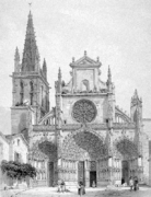 Bazas-cathédrale-1844
