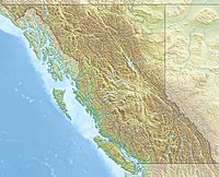 Montaña Unnecessary ubicada en Columbia Británica